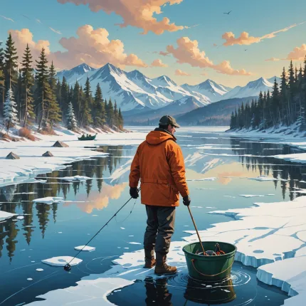 Рыбалка: Первый выезд после льда — где искать рыбу и что брать с собой